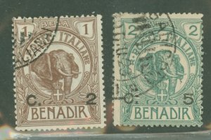 Somalia (Italian Somaliland) #10-11 Used Single (Complete Set)