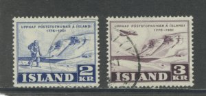 Iceland 271-2 Used