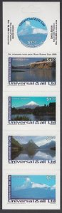 NEW ZEALAND Universal Mail $7.50 International Mail Booklet - Mountains.....R510