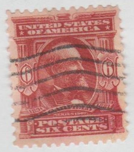 U.S. Scott #305 Garfield Stamp - Used Single