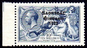 1925 10/- narrow from the perfect S plate with Runnal's re-entry,