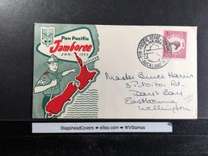 New Zealand Cover 5 Jan 1959 Pan Pacific Boy Scout addressed