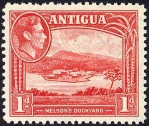 Antigua SG99 1d Scarlet U/M Cat 3.50 pounds