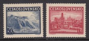 Czechoslovakia 251a/b mnh