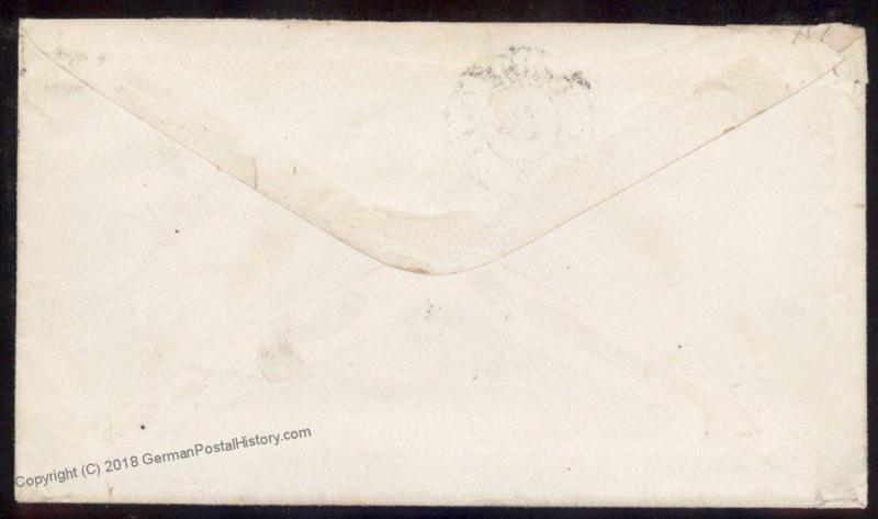 USA 1860s BOISE CITY Idaho Territorial to Providence Rhode Island Cover 88548