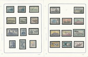 Czechoslovakia Stamp Collection, Ship Topicals Mint, 8 Pages, JFZ