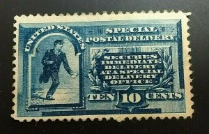 KAPPYSSTAMPS UNITED STATES #E1 1885 10C SPECIAL DELIVERY UNUSED NO GUM GS0963