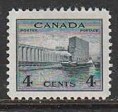 1942 Canada - Sc 253 - MH F - 1 single - Grain Elevators - George VI War Issue