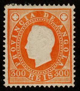 HERRICKSTAMP ANGOLA Sc.# 24 Mint Hinged Scott Retail $50.00