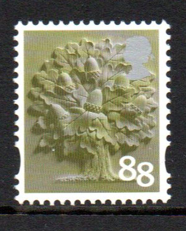 Great Britain England Sc 28 2013 88p Oak Tree  stamp mint NH