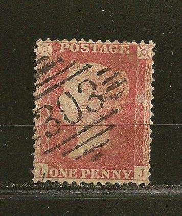 Great Britain Type A10 Queen Victoria LJ Corners Used