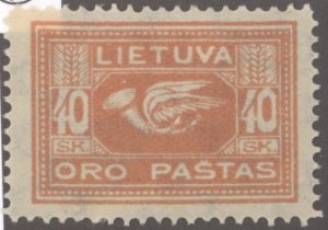 Lithuania, Scott #C2, MH