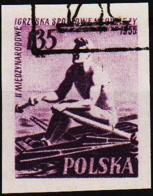 Poland. 1955 1z35 (Imperf.) S.G.943 Fine Used