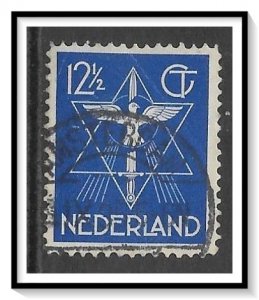 Netherlands #200 Star Dove & Sword Used