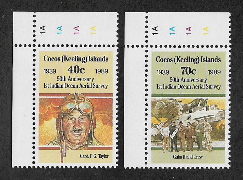 203-204,MNH Cocos Islands