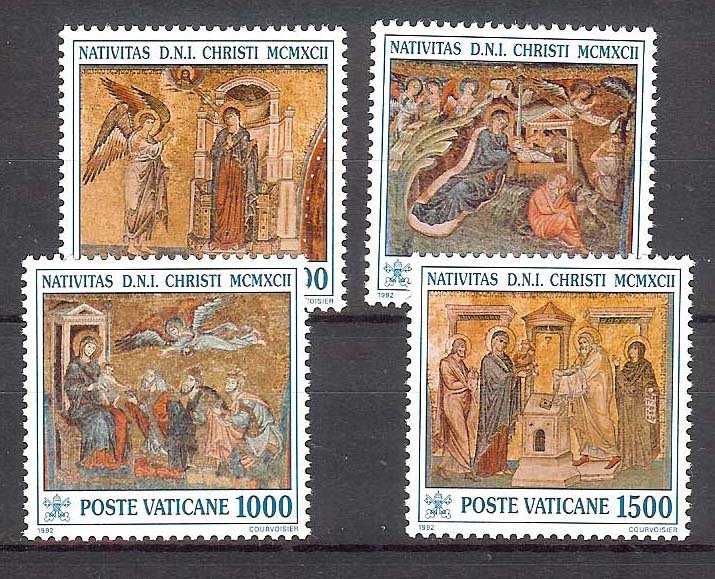 1992 - Vatican # 912-915 - Mint VF/NH