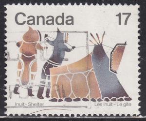 Canada 835 Used 1979 Summer Tent 17¢