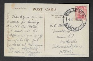 SOUTHERN RHODESIA 1922 (Circa) Postcard of Cocoa Pods bearing - 40769