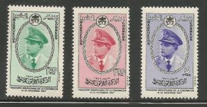 Morocco North Zone MNH sc# 23-25 Sultan