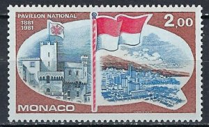 Monaco 1282 MNH 1981 issue (ak2819)