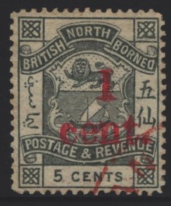 North Borneo Sc#57 Used