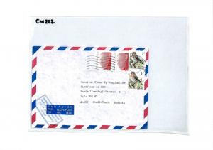 ZAIRE MISSIONARY MAIL Forwarded BELGIUM 1990s *SHABA* Cachet Cover MIVA CM222