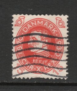 Denmark Scott#  214  used single