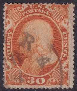 #38 Used, Fine+ (CV $475 - ID42979) - Joseph Luft