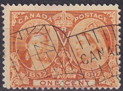 Canada #51 F-VF Used CV $8.00 (A18714)