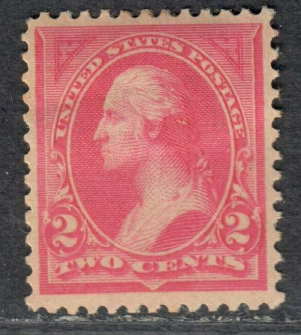 $US Sc#248 M/H/F-VF, type I pink, Cv. $30