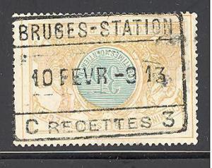 Belgium Q34 used SCV $ 0.25 (DT)