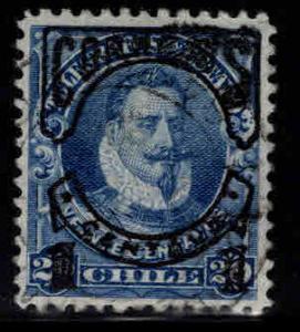 Chile Scott 58 Used Columbus overprint of 1908