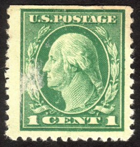 1917, US 1c, Washington, MHH, Sc 498