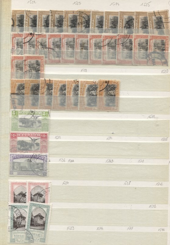 Romania Accumulation Used CV$1800.00 1900-1977 On Stockpages