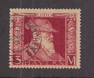 GERMAN STATES - BAVARIA SC# 88   FVF/U  1911