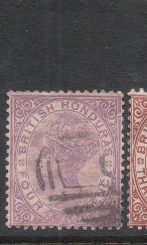 British Honduras SG 20 VFU (7dhv)