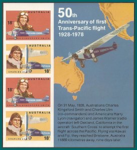 Australia 1978 Early Aviators, MS MNH #675a,SGMS662