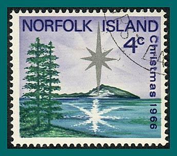 Norfolk Island 1966 Christmas, used #99,SG76