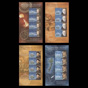 Ascension 2006 (MNH) Exploration & Innovation sheetlets