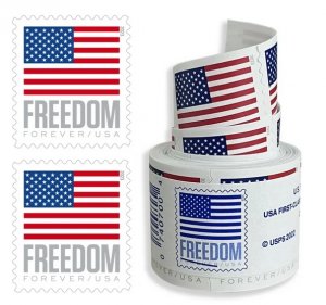 2023Flag Forever Stamps 1Roll of 100pcs