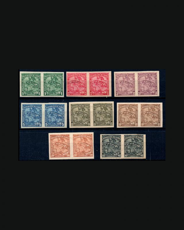 VINTAGE:CUBA 1914 OGNH,OG-LH  #253-262  LOT# 93933