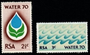 SOUTH AFRICA SG299/300 1970 WATER 70 CAMPAIGN MNH