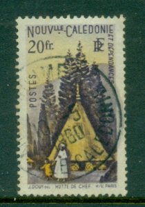 New Caledonia 1948 Pictorial 20f FU