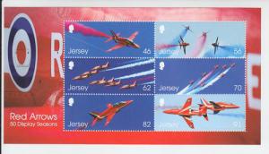 2014 Jersey Red Arrows Aircraft SS (Scott 1769-74a) 