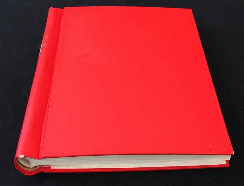 French Cols. Used Collection Springback Binder(Apx 800 Items)  GM3068