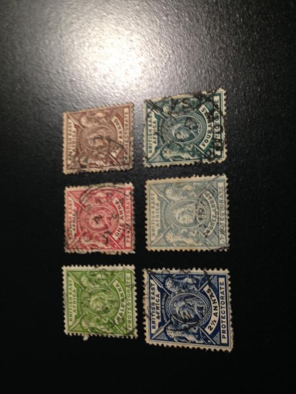 British East Africa sc 72,73,75-78 u