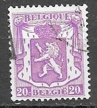 Belgium 1935 20c Coat of Arms, used, Scott #269