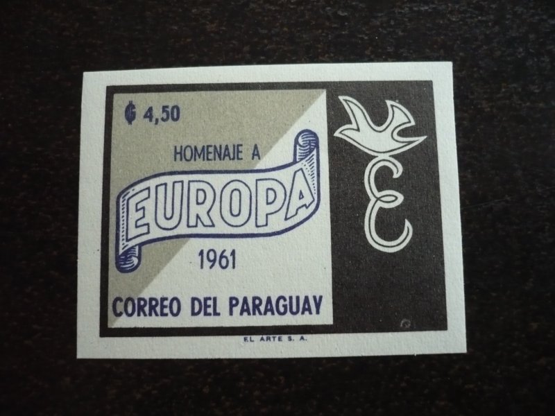 Europa 1961 - Paraguay - Set