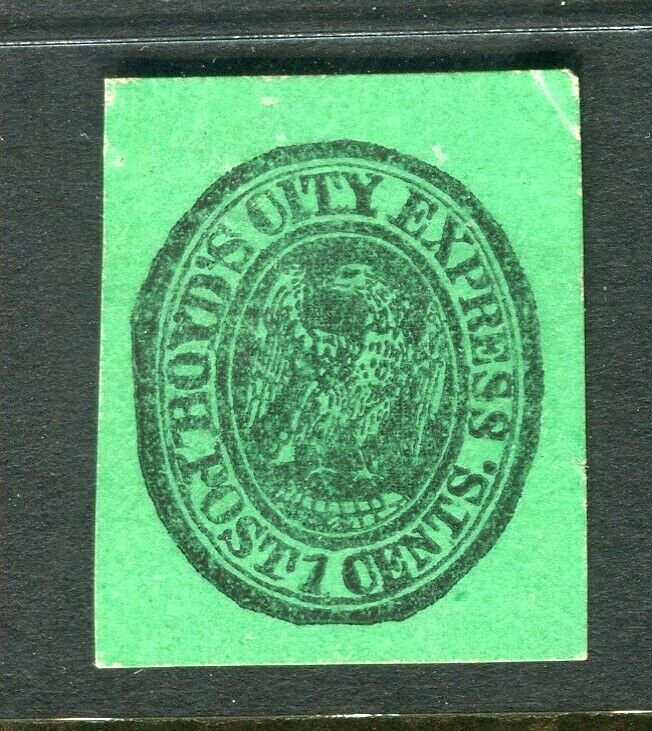 USA; Early classic Local or Private Post issue mint unused, Boyd's Express 
