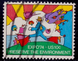 United States, 1974,  EXPO74, 10c, #1527, used**